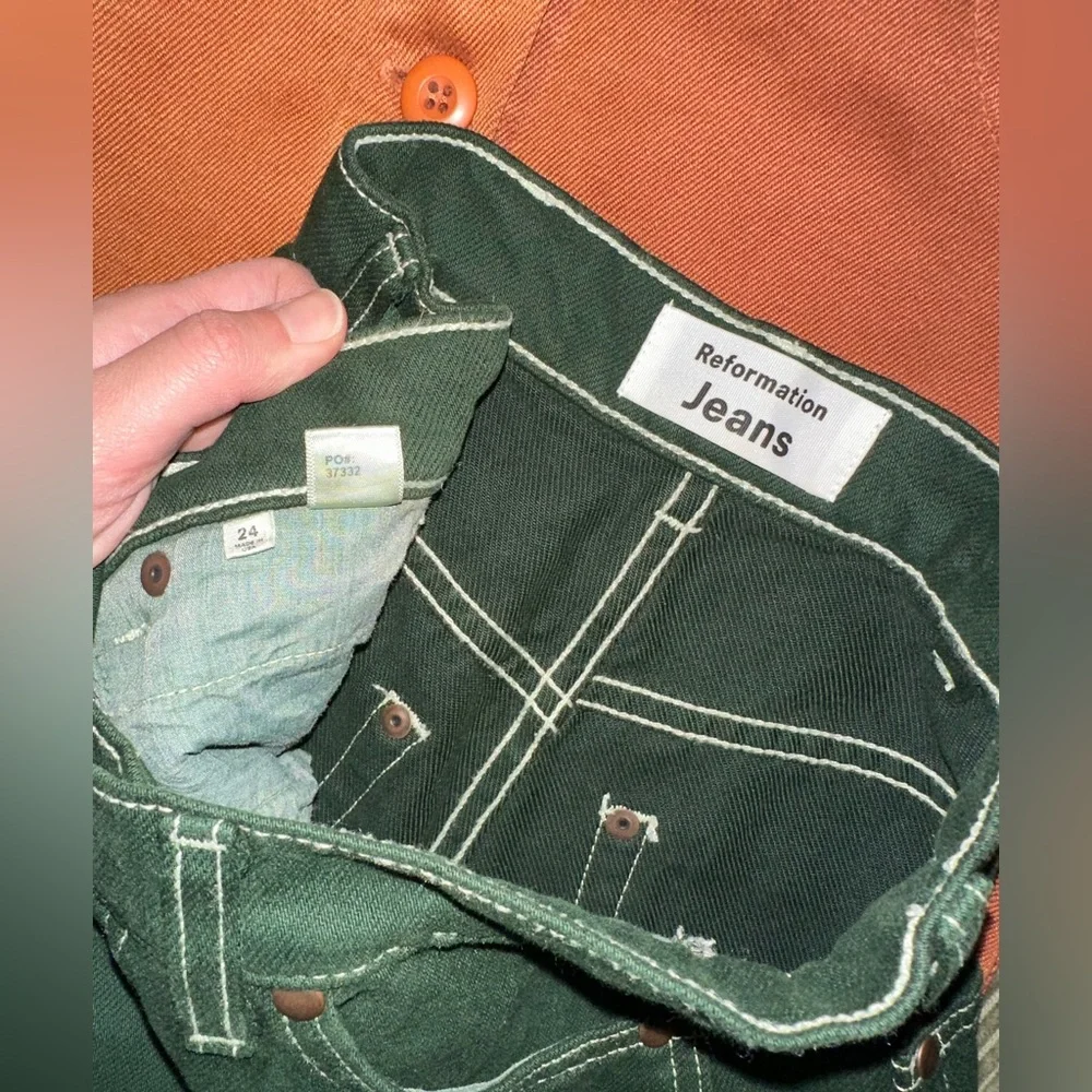 Reformation Cowboy Jeans size 24 - Picture 6 of 6